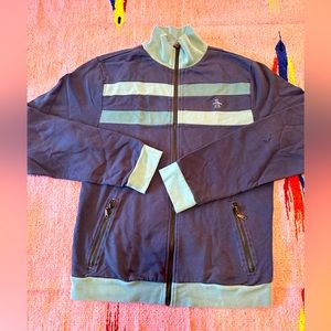 Penguin full zip retro/vintage track jacket